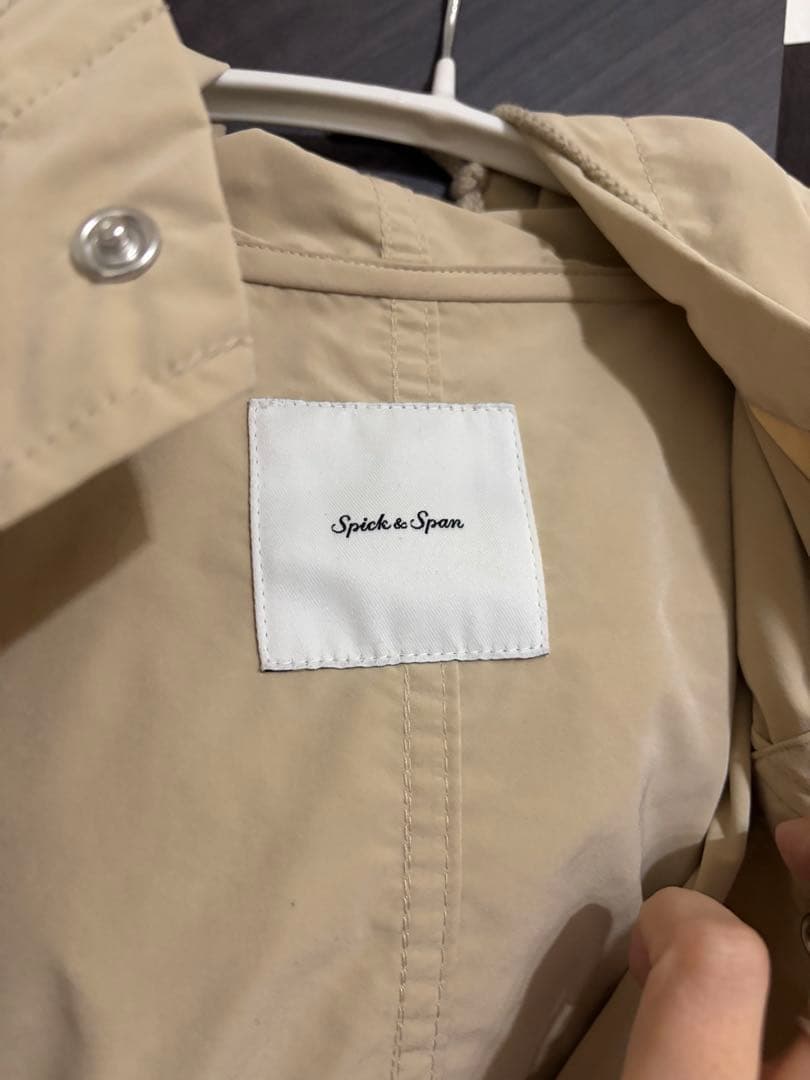 Spick & Span 撥水スノーカモパーカーコート サイズ36