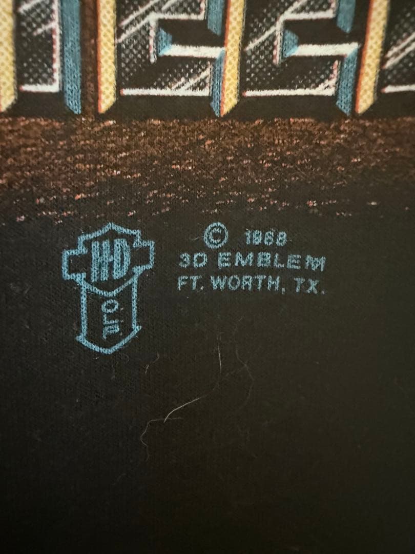 大幅値下げ！早い者勝ち80s USA Harley-Davidson Tee