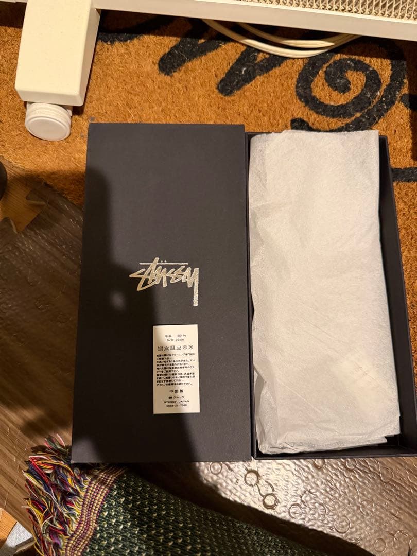 古*翁様 KEIJU着用 Stussy SS LINK LEATHER GLOV