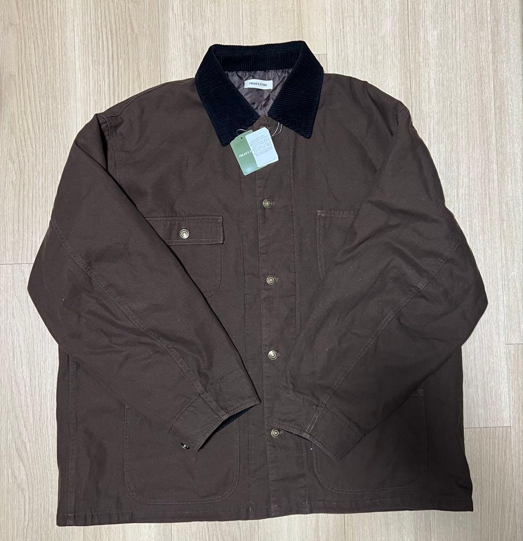 フリークスストア25FW ビッグシルエット コーデュロイ ダックカバーオール