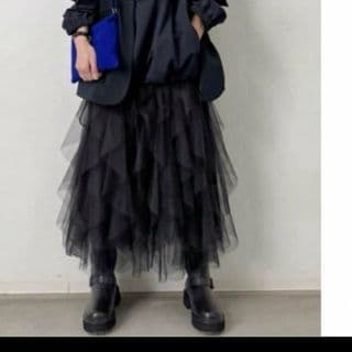 つくつくさま専用☆アパルトモンTulle Drape Skirt