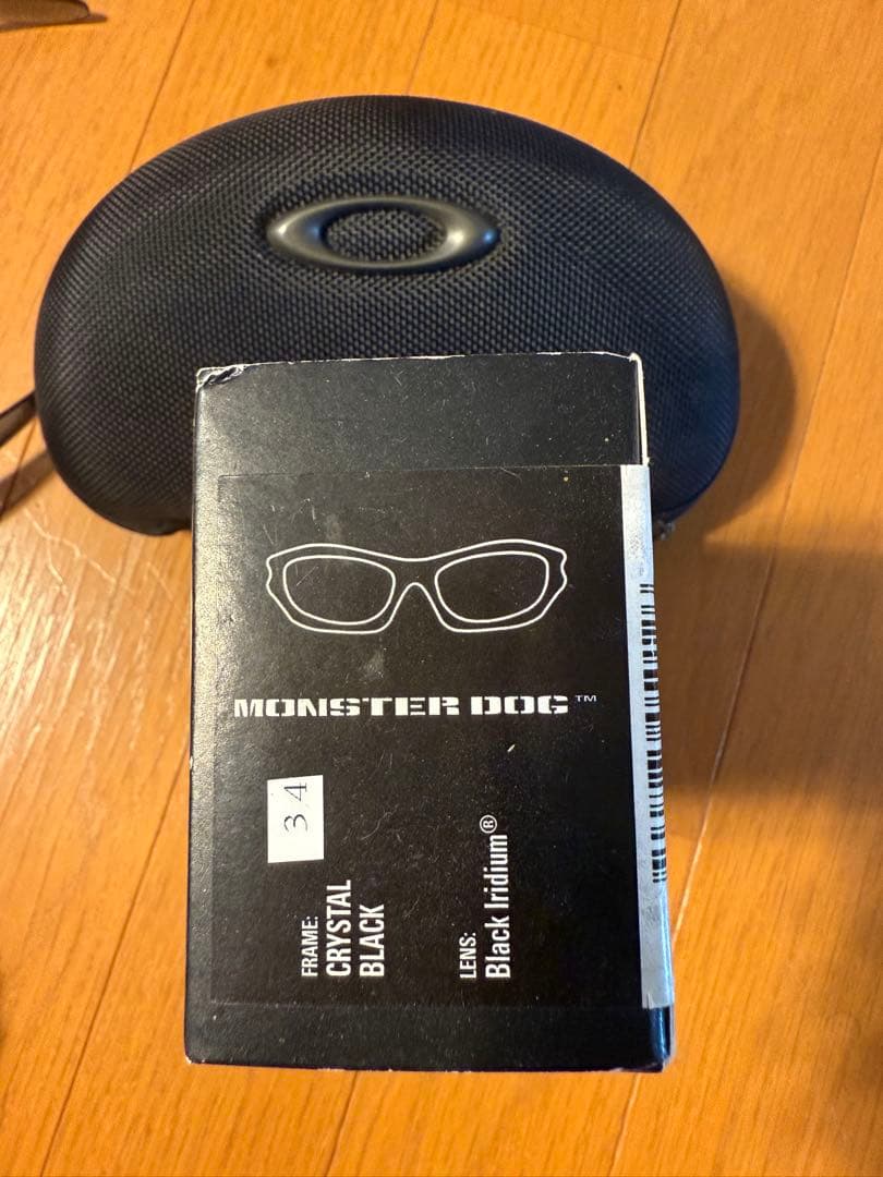 Oakley Monster Dog サングラス クリスタルブラック