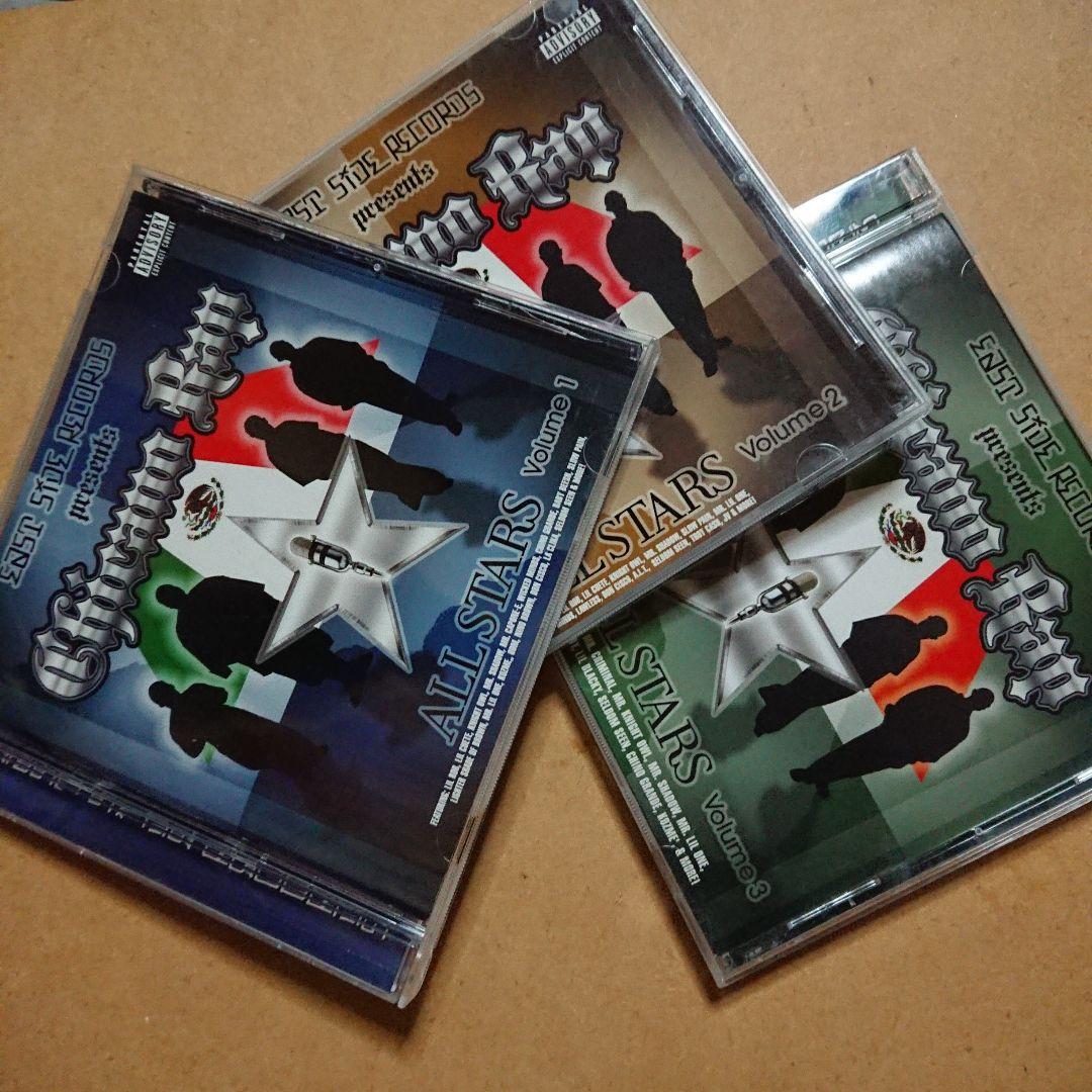 洋楽 Chicano Rap ALL STARS Vol 1 - 3 CD