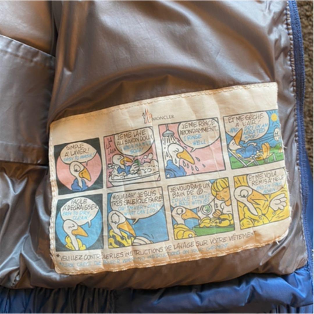 美品 モンクレール ベビー キッズ 男の子 ダウン ダウンジャケット 92cm