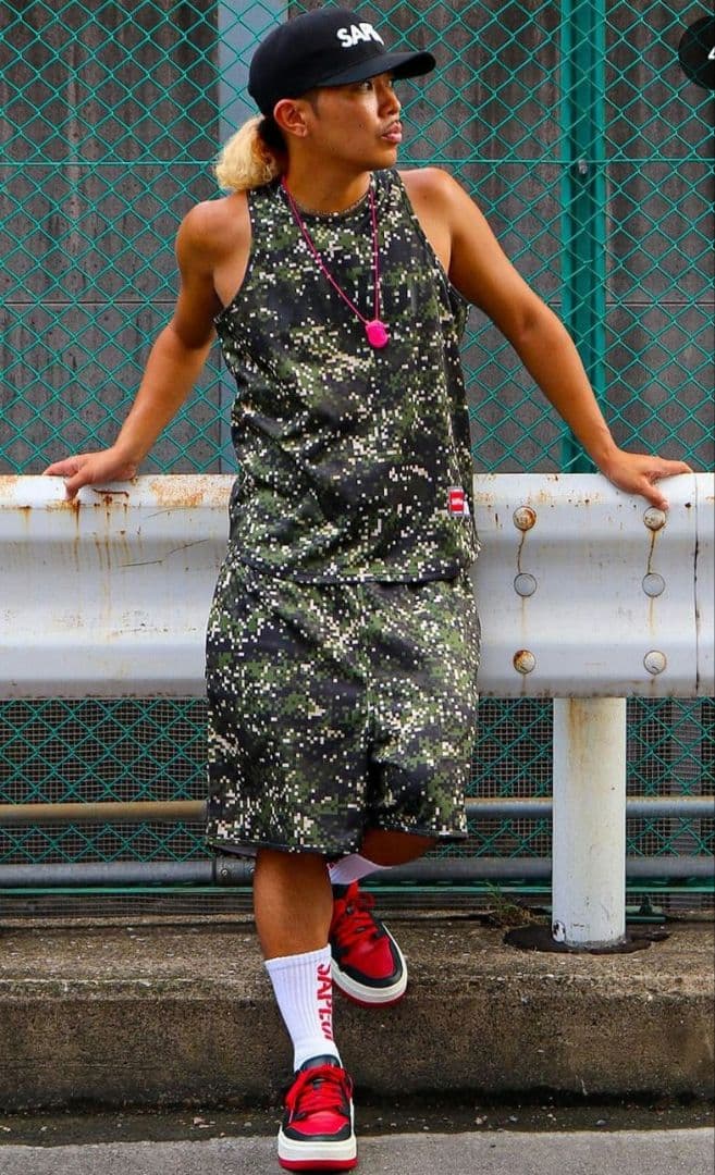 新品sapeur サプール　LTD sports wear ハーフパンツ　L