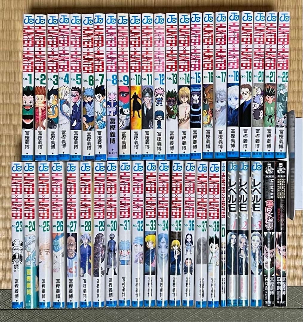 【28.1日限定セール！】HUNTER×HUNTER 全38巻＋関連本6冊