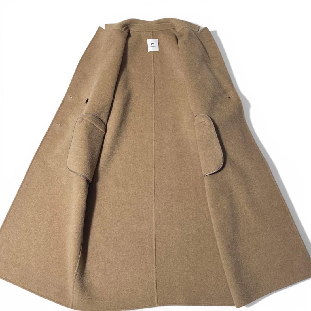 極美品✨24AW　プルミエアロンディスモン　TPOダブルビーバーチェスターコート