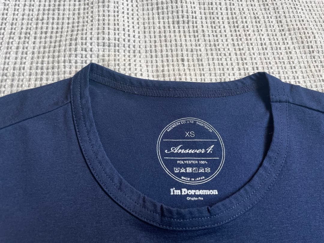 レディースXS★アンサー4Answer4ドラえもんTシャツI'mDoraemon