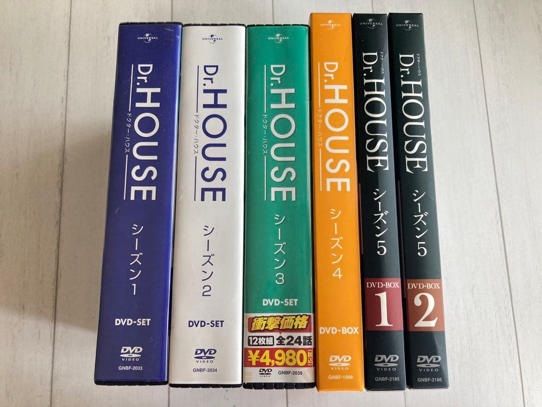 Dr.HOUSE シーズン1〜5 ドクターハウスまとめ売り