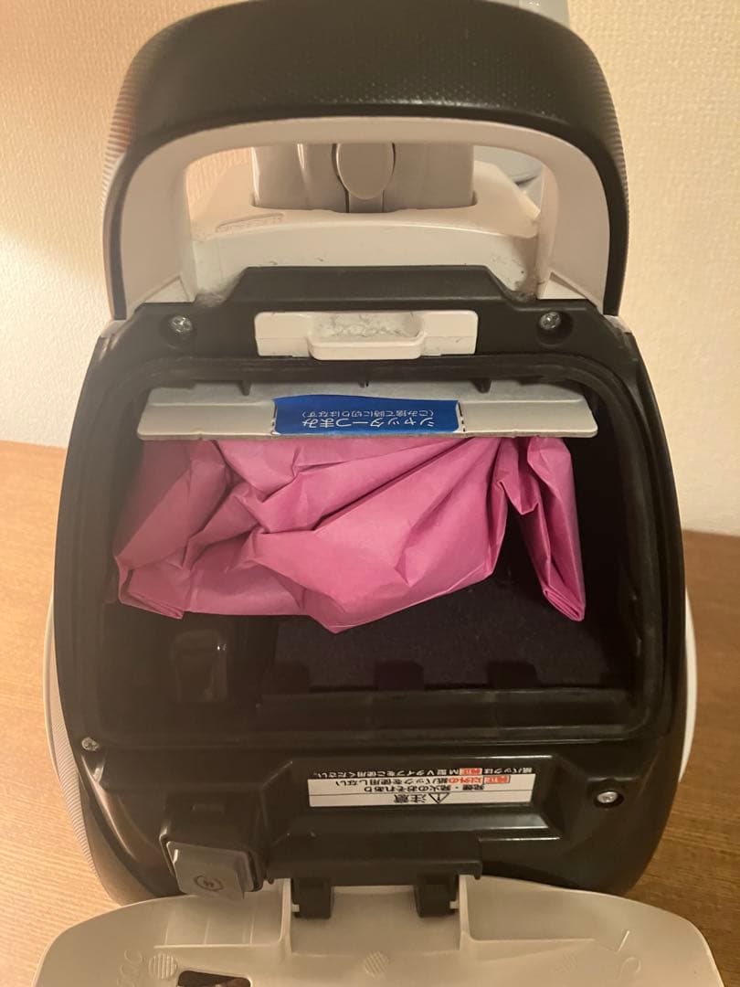 紙パック9枚&説明書付　パナソニック　MCPKL19A-W 掃除機