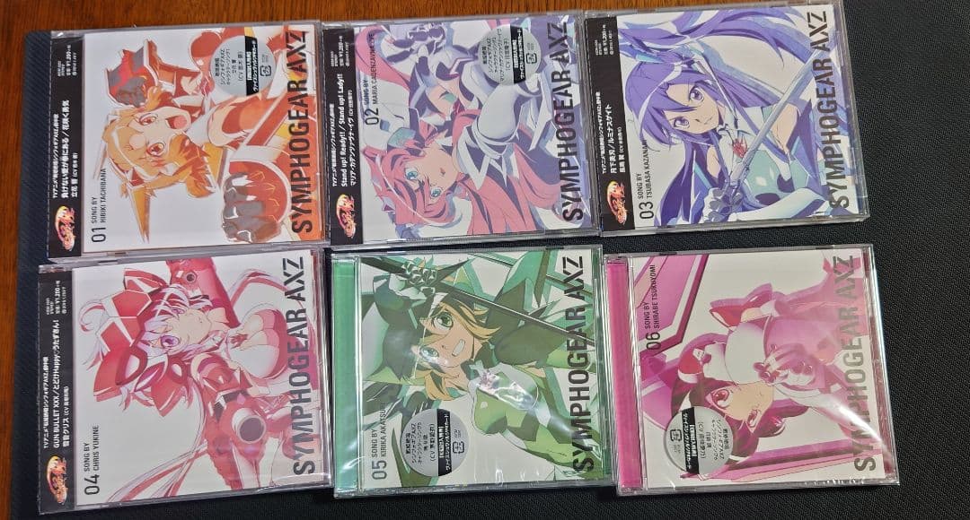 シンフォギアシリーズ　キャラクターソングCD纏め売り31枚(写真5枚)