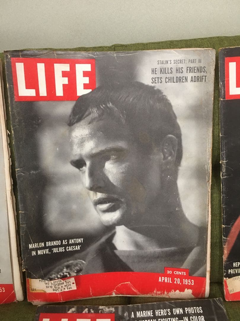 超レアな雑誌LIFE 1950年代の情勢やトレンド特集雑誌LIFE セット4冊