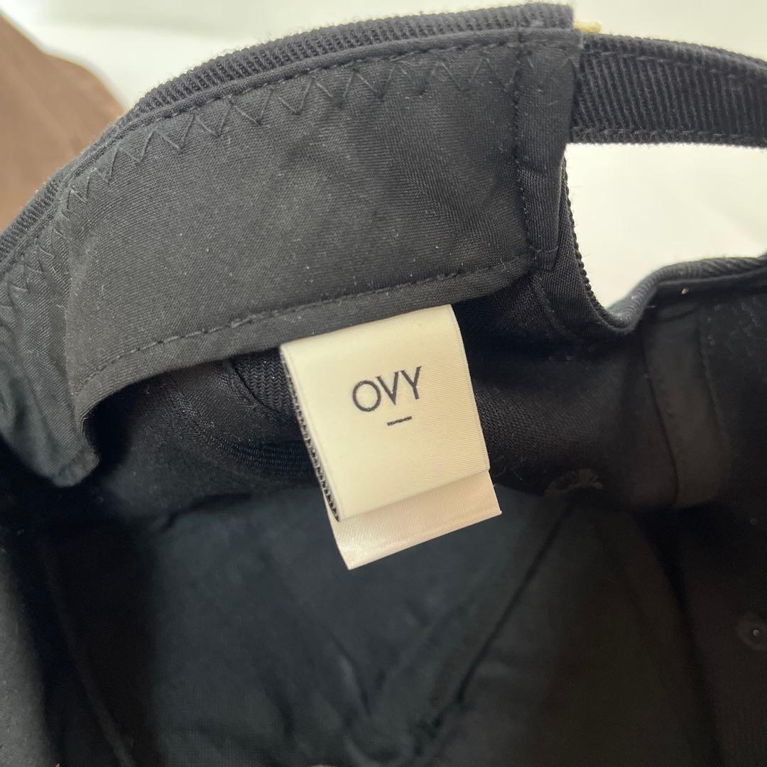 OVY Initial Cap キャップ ブラック