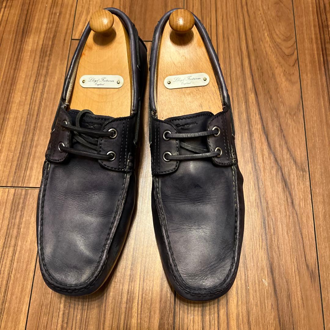 サントーニ　レースアップデッキシューズ 8 1/2 ブルー