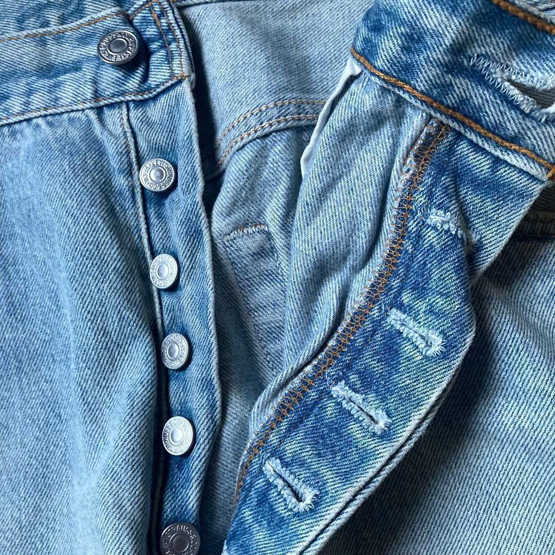 90s USA製Levis501 ワイドストレートデニム ヴィンテージ W38