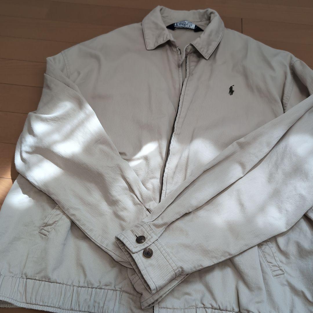 Polo Ralph Lauren ベージュ スイングトップ　コーデュロイ