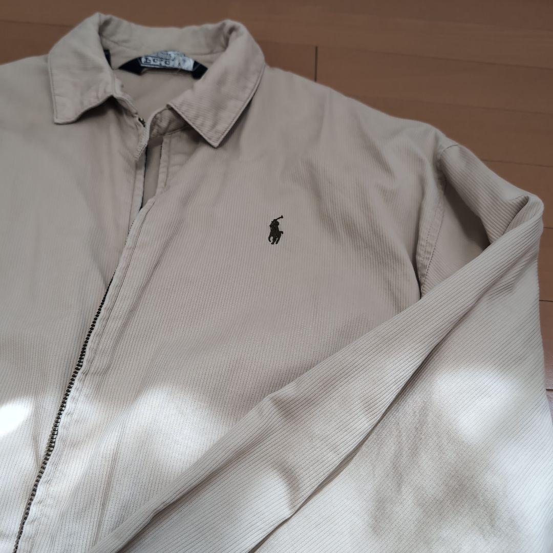 Polo Ralph Lauren ベージュ スイングトップ　コーデュロイ