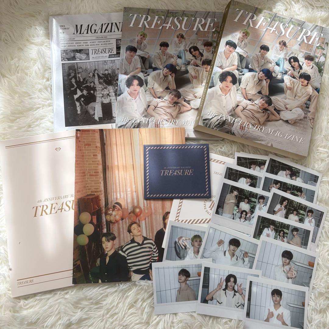 TREASURE シーグリ magazine まとめ