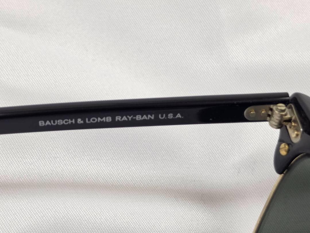 B&L RAYBAN レイバン USA製 クラブマスター WO365 サングラス