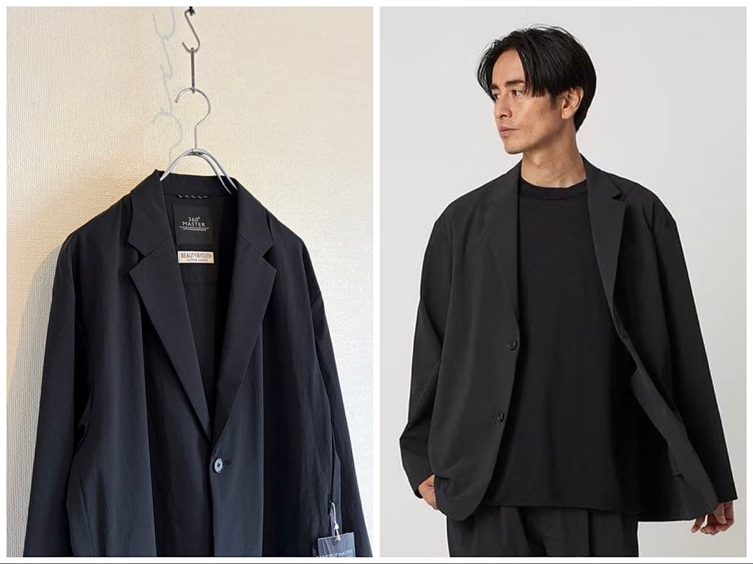未使用タグ付 2025AW B&Y 360°MASTER リラックスジャケット