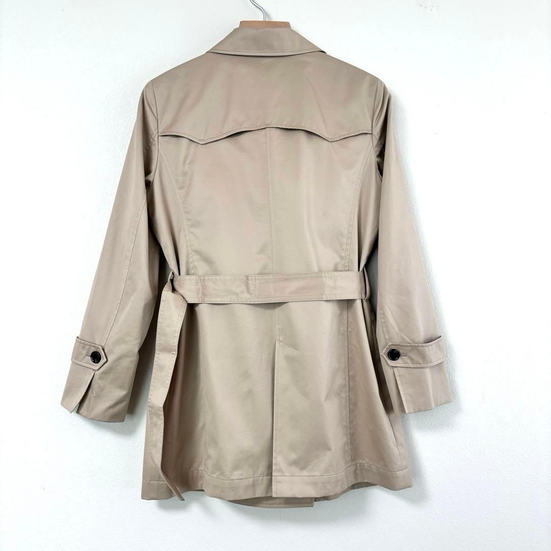 ゆう　美品　23区　トレンチコート　ショート丈　スプリングコート
