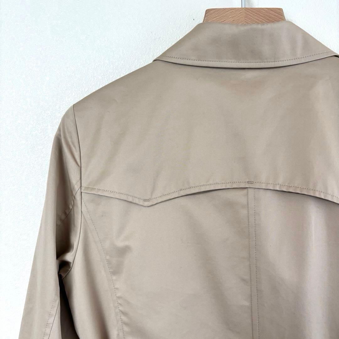 ゆう　美品　23区　トレンチコート　ショート丈　スプリングコート