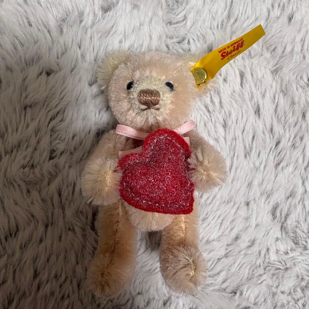 【美品】Steiff Classic Teddy Bear ハート