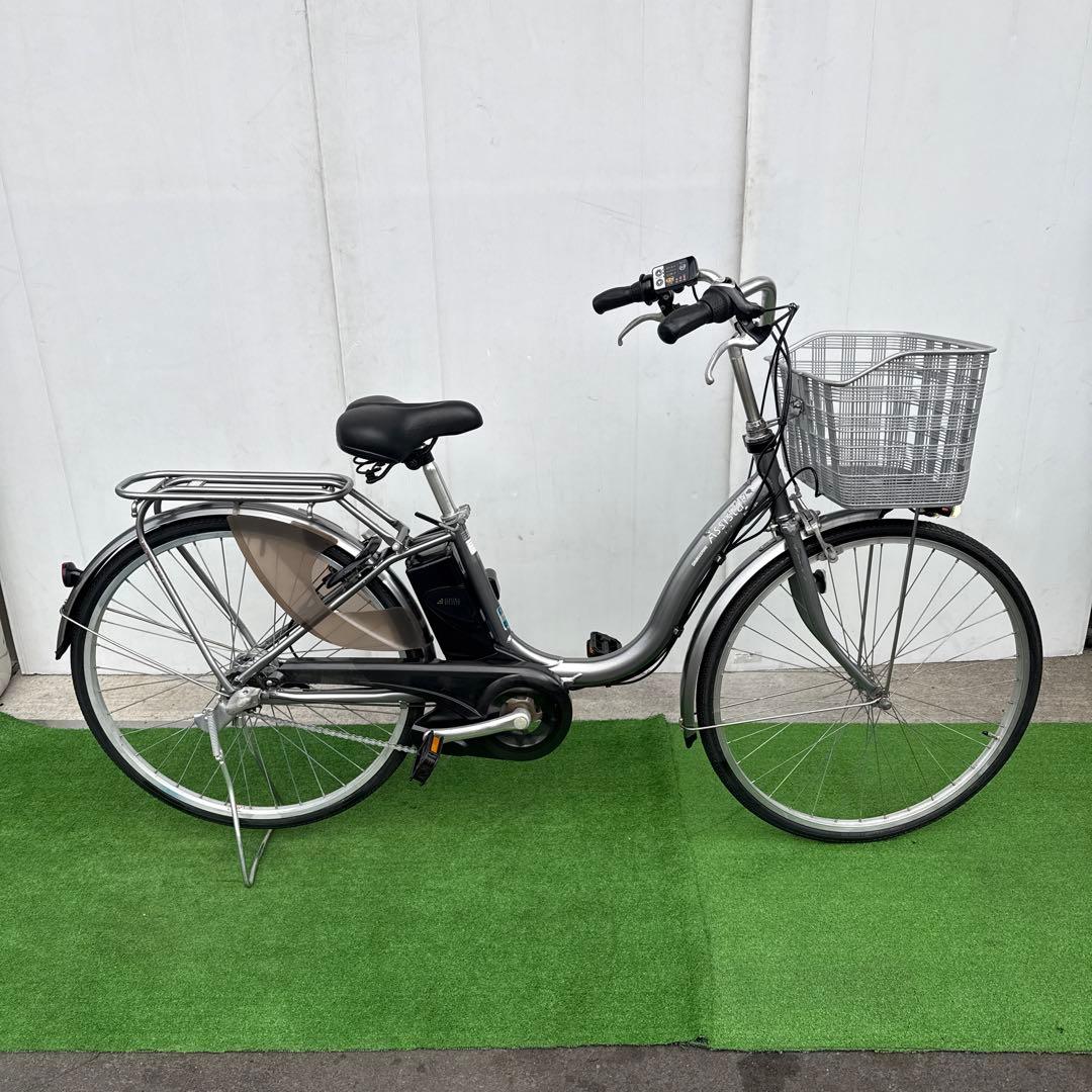ブリヂストン電動アシスト自転車26インチ グレー