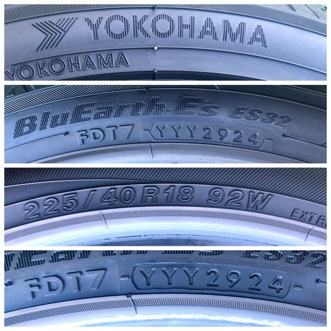 225/40 R18 YOKOHAMA BluEarth-ES ラジアルタイヤ