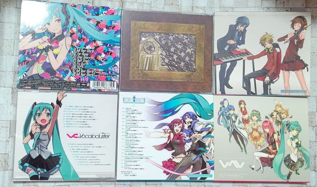 ボーカロイド CD 6枚セット 特典付き