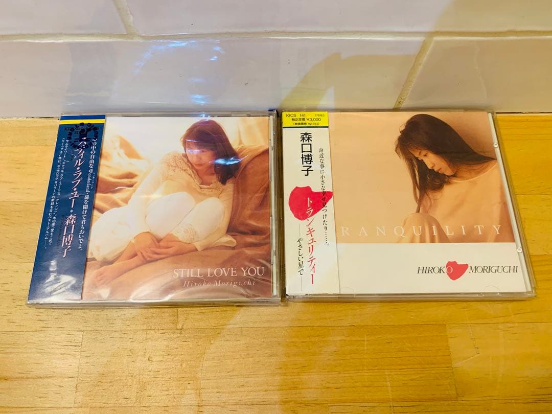 k0226-28★CD 森口博子 帯付き含む まとめて4点