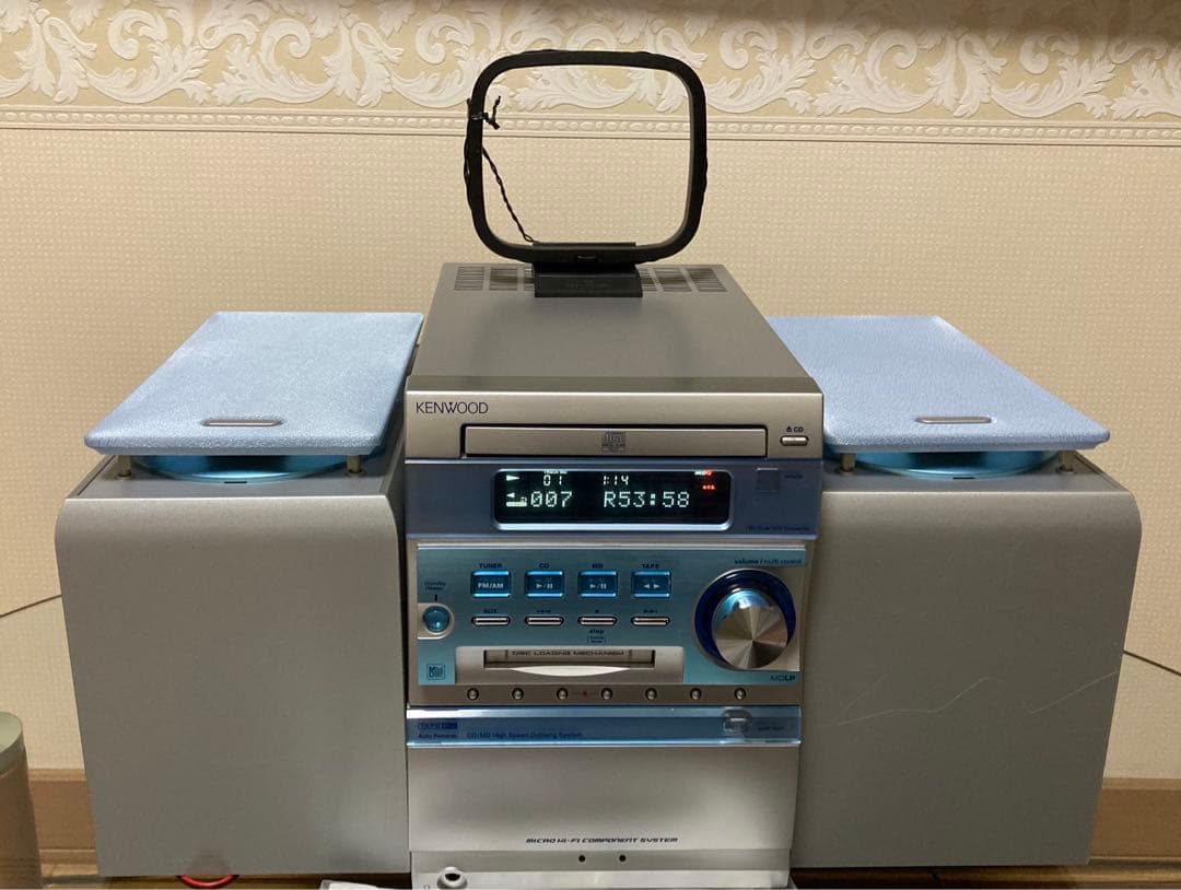 希少・KENWOOD オールインワン RXD-SJ3MD綺麗【作動品】