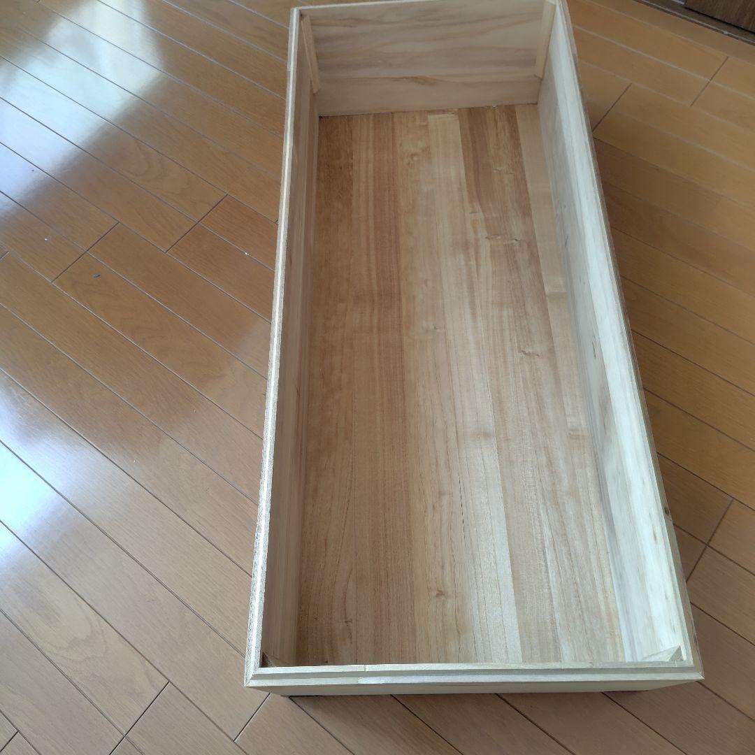 エコ配限定　【美品】桐箱　着物用　紋入り