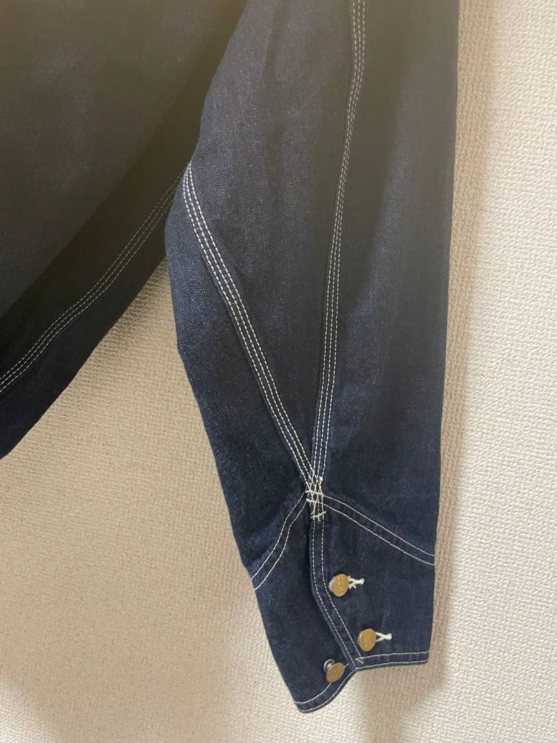【美品】Lee ダークデニム カバーオール
