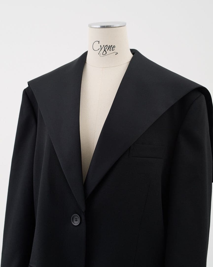 【新品】Cygne バックコンシャスセーラージャケット