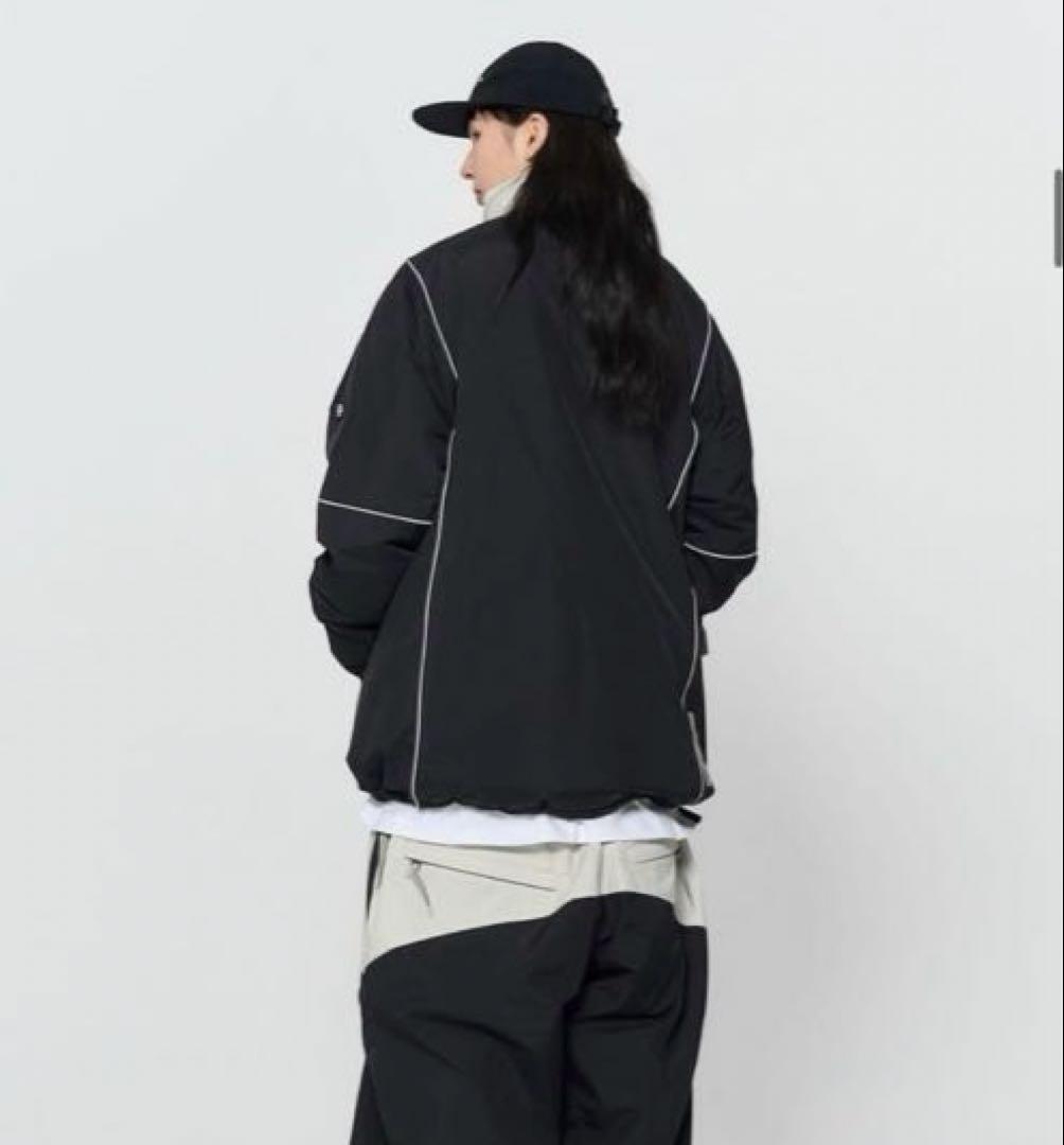 美品！GAFH スノーボードウェア ジャケット　ブラックLサイズ