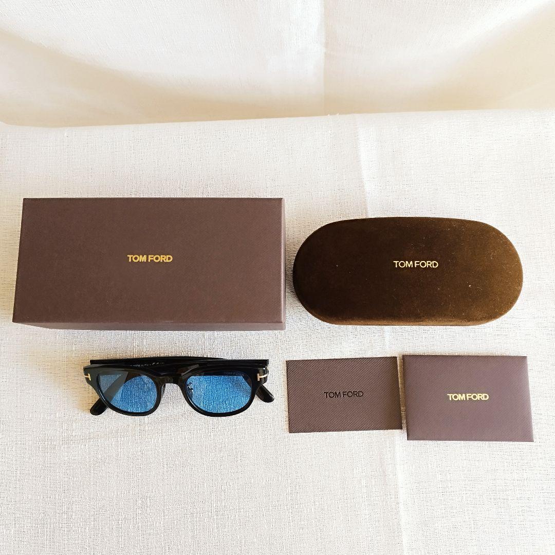 極美品✨TOM FORD サングラス TF1041-D ECO ブルーレンズ