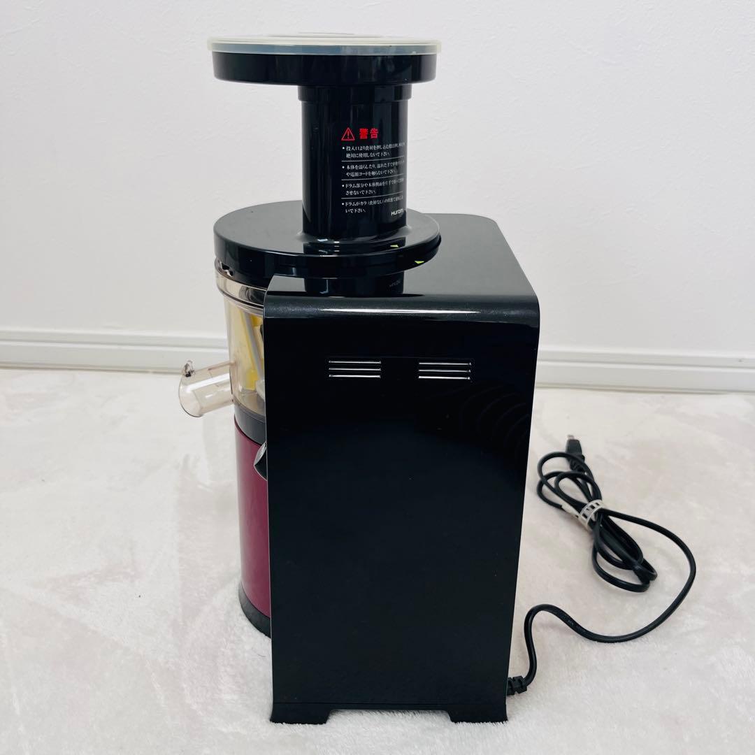 【極美品】HUROM HI-EBA06スロージューサー(ワインレッド)