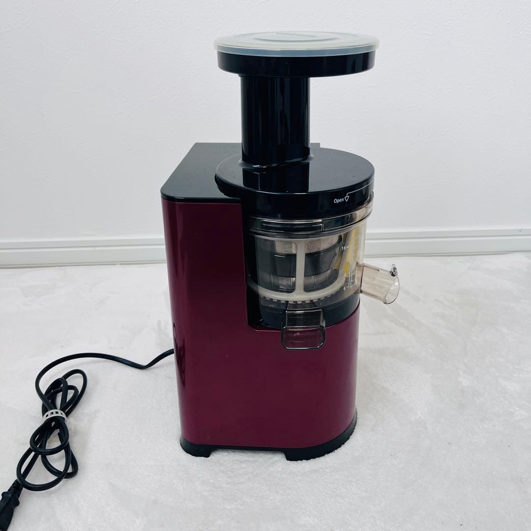 【極美品】HUROM HI-EBA06スロージューサー(ワインレッド)
