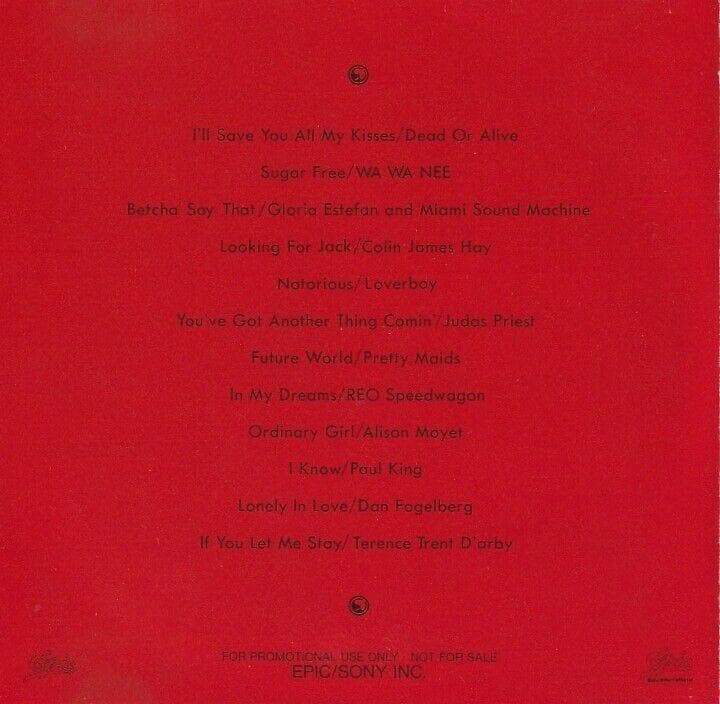 Epic / Sony Single Collection 1987　貴重盤CD