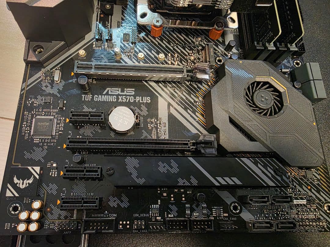 【動作確認済】Ryzen 7 5700X / マザーボード / 32GBメモリ