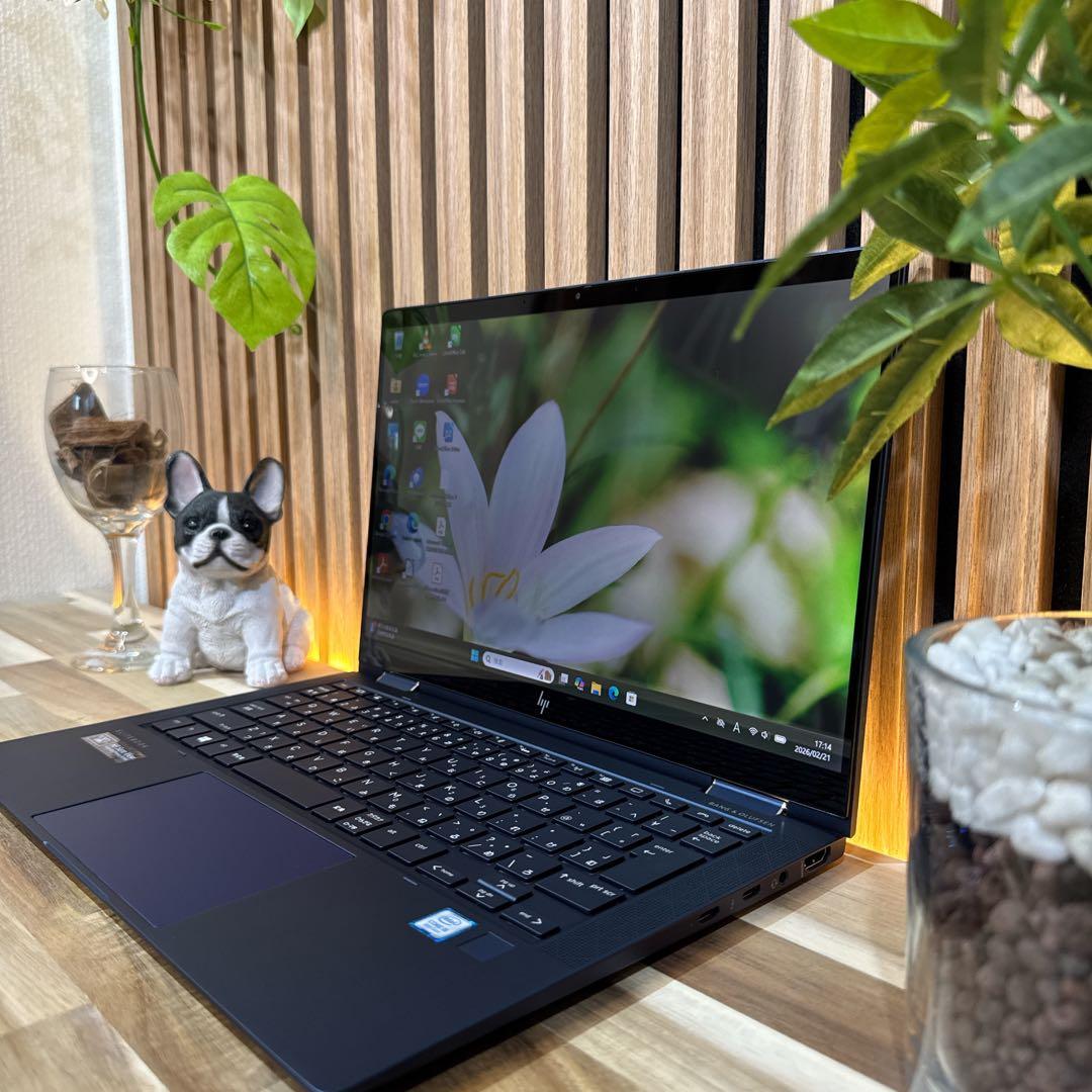 極美品2in1モデル‼️HP☘LTE☘メモリ16GB☘タッチパネル☘ノートパソコン