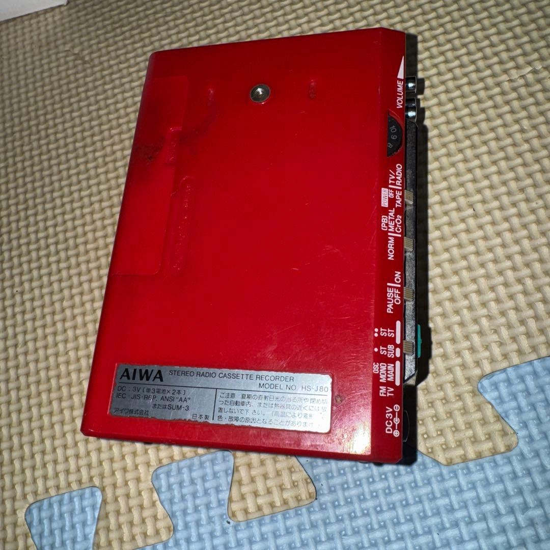 AIWA CassetteBoy アイワ カセットボーイ HS-J80ジャンク品