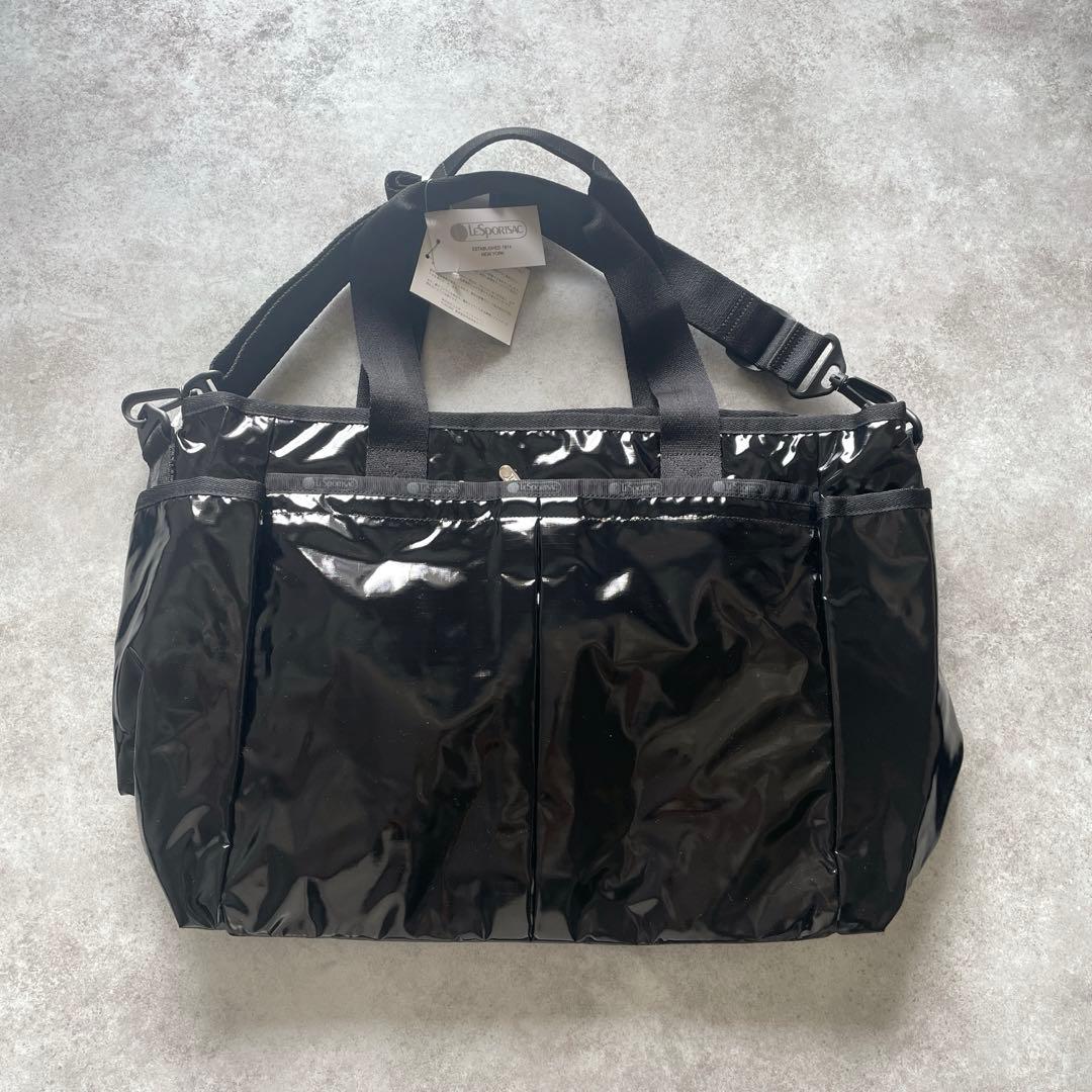 新品タグ付✨ひとりっぷ×レスポートサック　ライアントラベルトート　ブラック