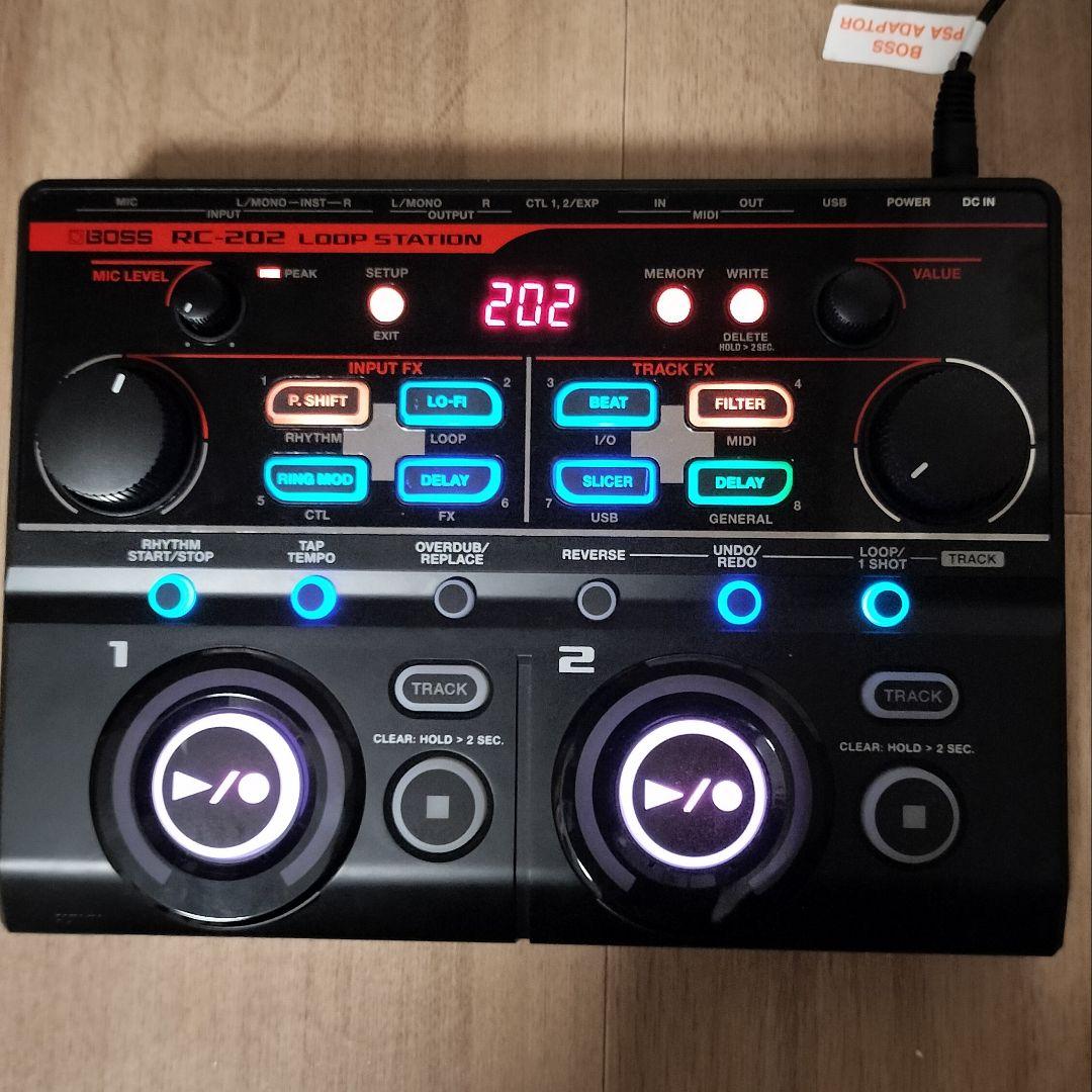 【購入1年以内(保証期間内)】BOSS RC-202 ループステーション