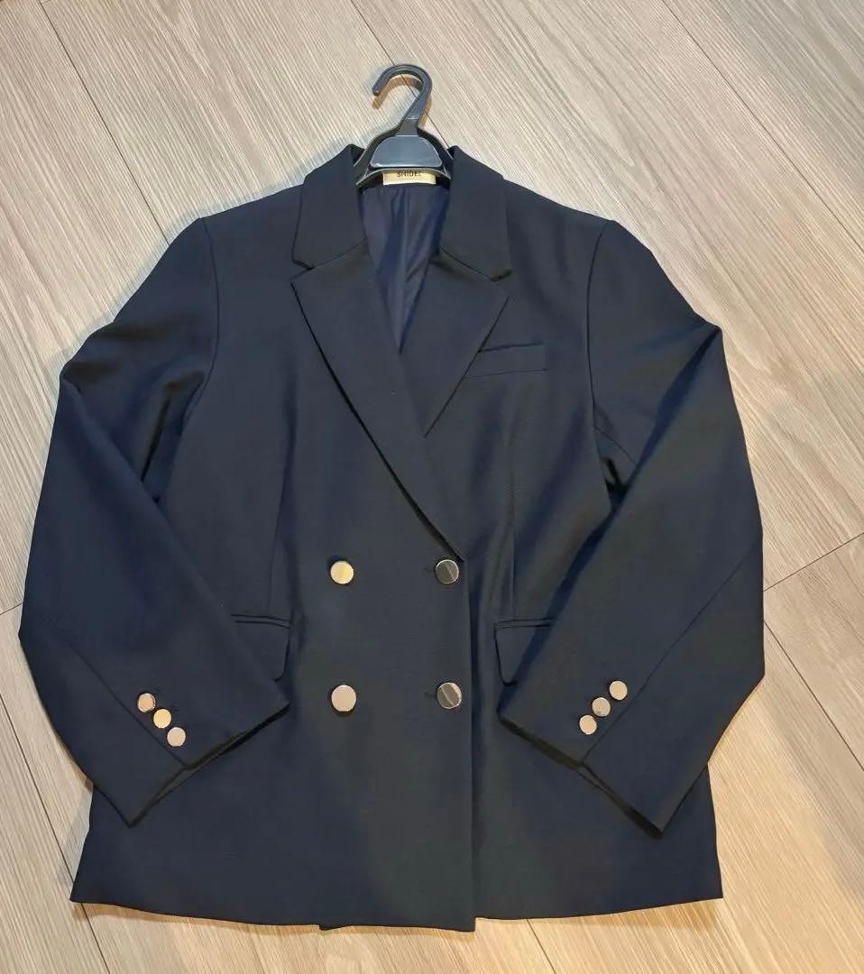 お値下げ不可 SNIDEL Sustainableメタルボタンテーラージャケット