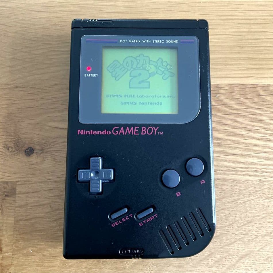 [美品] ゲームボーイ 本体 動作確認済み ブラック 任天堂