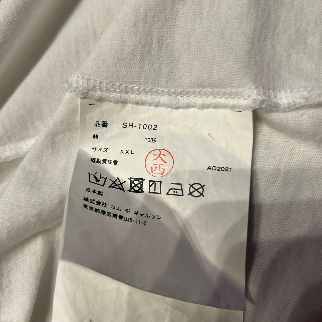 CDG STUSSY グラフィックTシャツ ホワイト