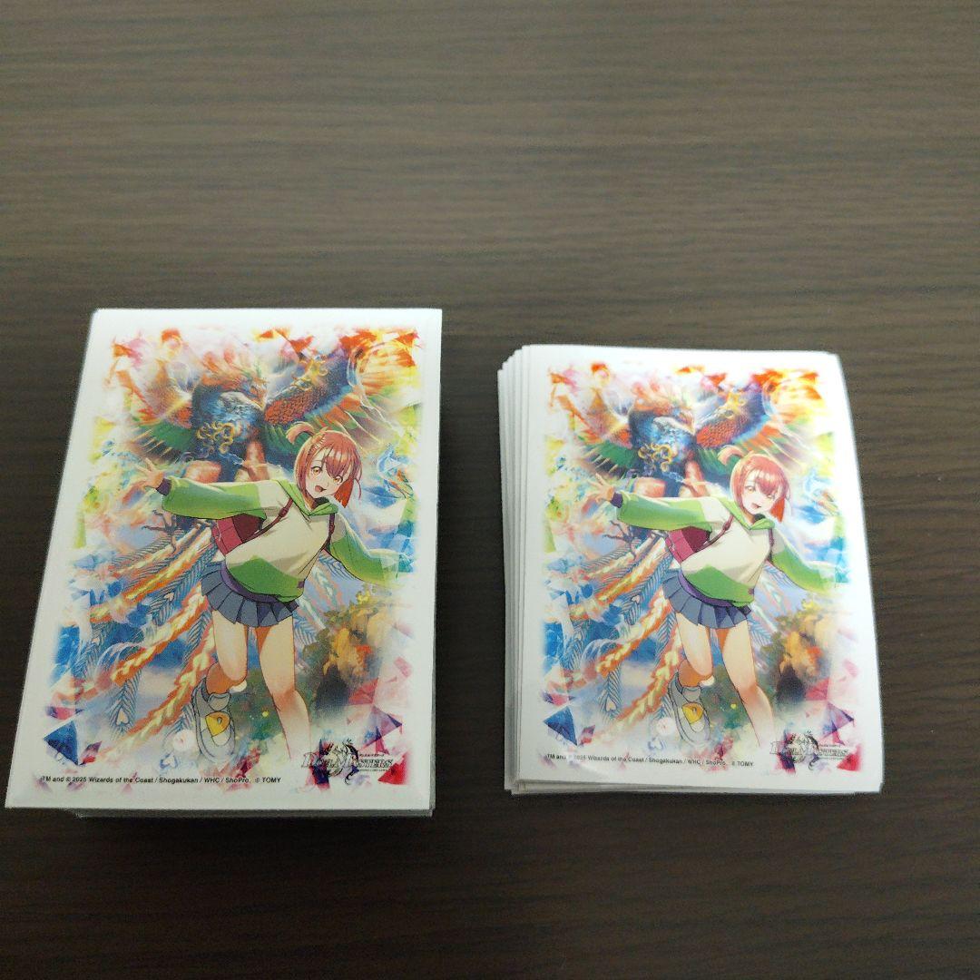 デイガファイアーバードデッキ40枚　アドバンス用カード8枚　ニイカスリーブ64枚