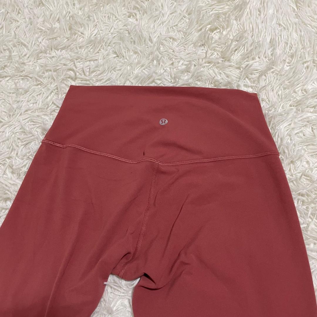 美品✨ルルレモン ヨガウェア 上下 セットアップ オレンジ